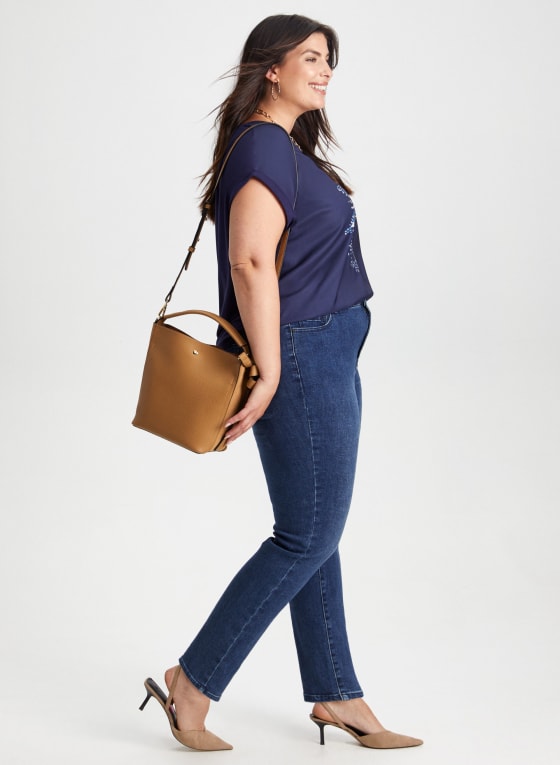 Essential High Rise Slim Leg Jeans