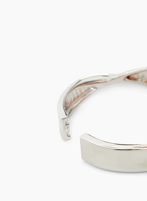 Twist Detail Hinge Bracelet