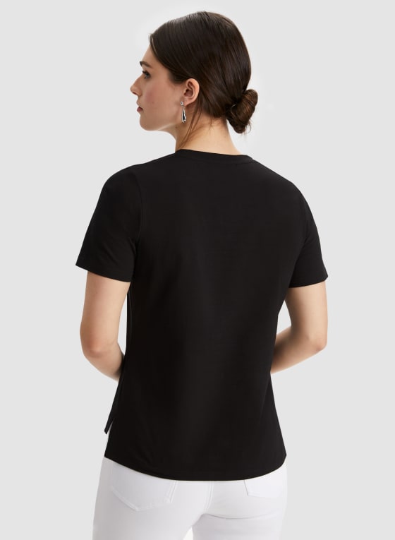 Sequined Face T-shirt