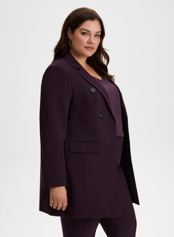 Long Button Detail Jacket