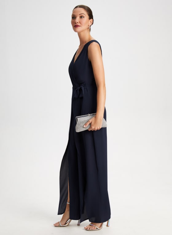 Crossover Detail Jumpsuit