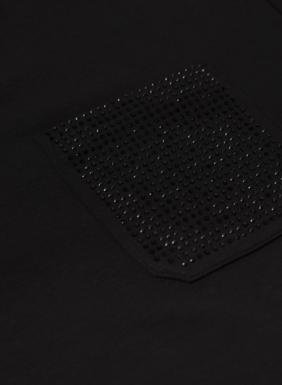 Embellished Colour Block Top