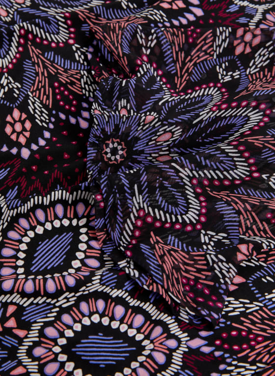 Medallion Print Dress