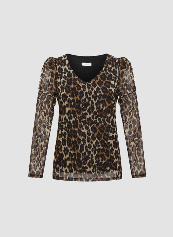 Cheetah Print Top
