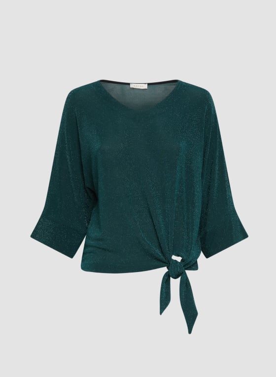 Tie Detail 3/4 Sleeve Top