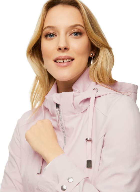 Detachable Hood Raincoat