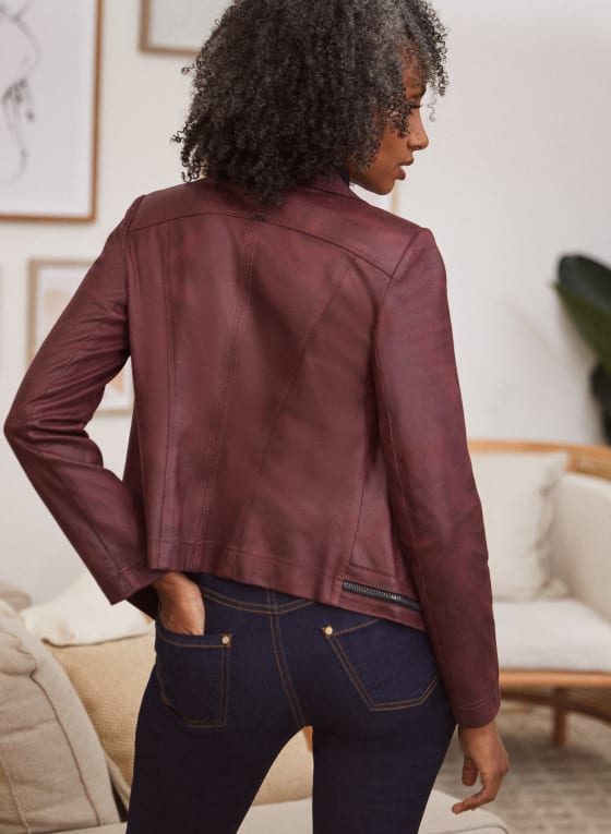 Vex - Faux Leather Jacket