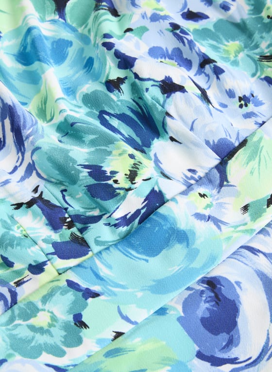 Floral Print Tiered Dress