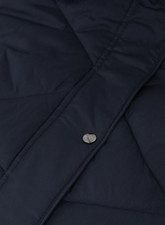 Quilted Vegan Down Coat