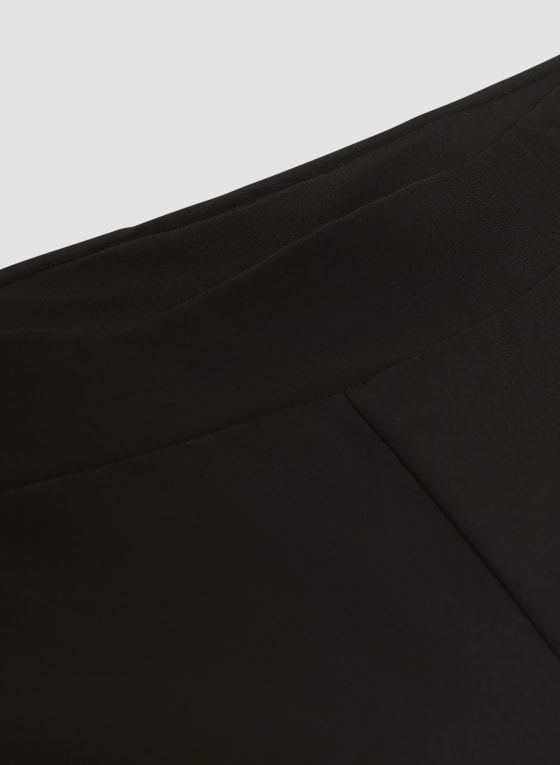 Pull-On Wide Leg Jersey Pants