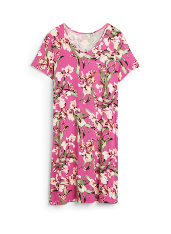 Floral Print Sleepshirt