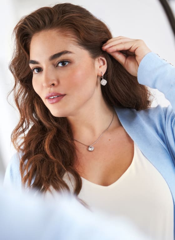 Crystal Pendant Necklace