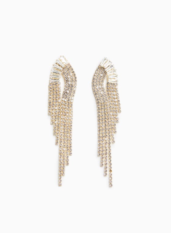 Crystal Cascade Earrings