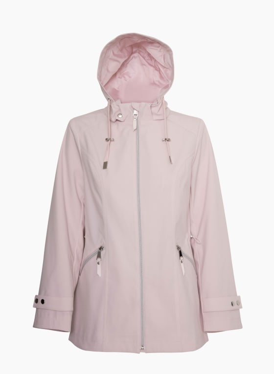 Detachable Hood Raincoat