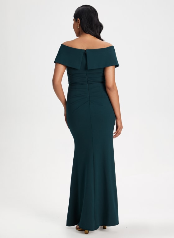 Bardot Neck Off-the-Shoulder Dress