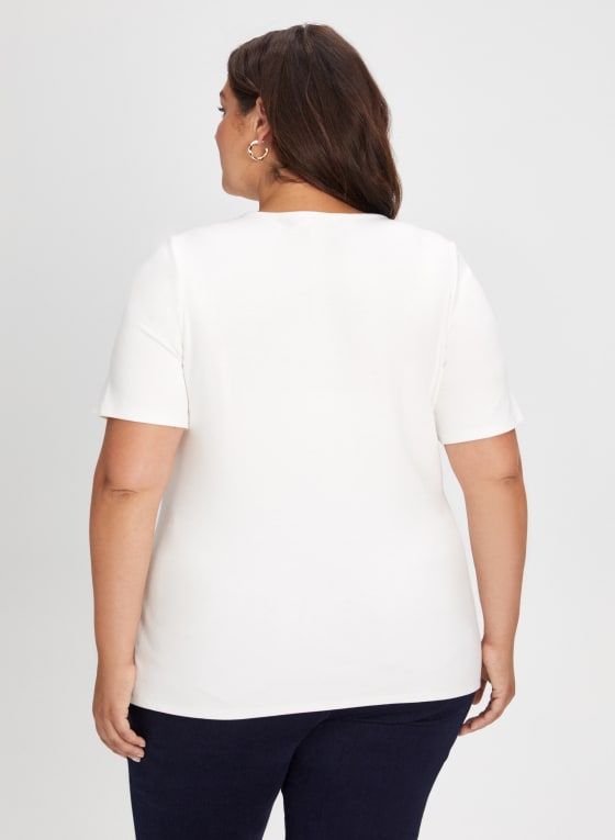 Pearl Trim Top