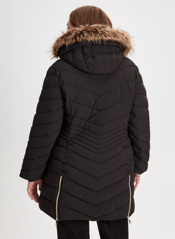 Stretch Vegan Down Coat