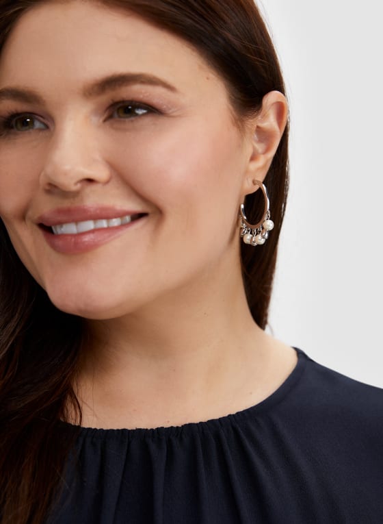 Pearl Dangle Earrings