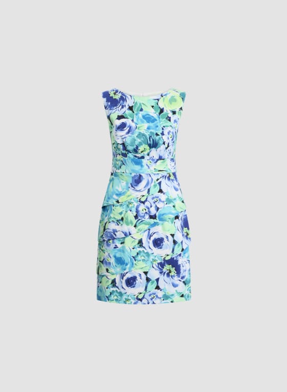 Floral Print Tiered Dress