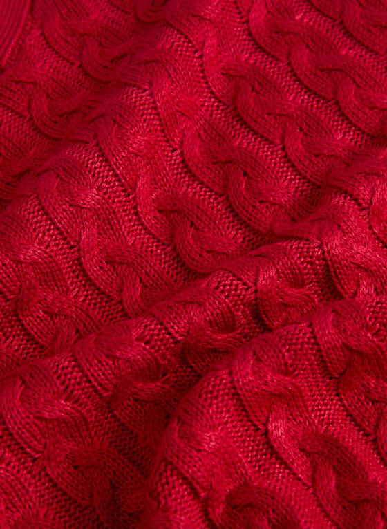 Cable Knit Sweater Dress