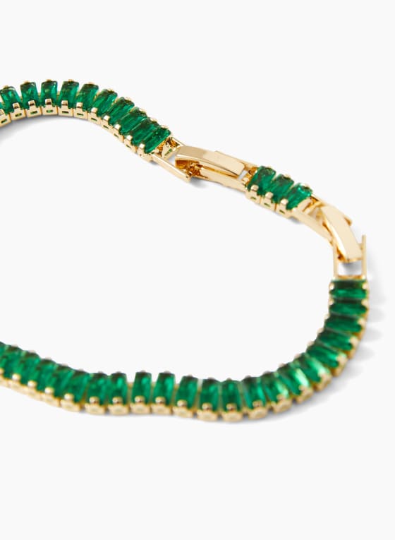 Rectangle Crystal Bracelet