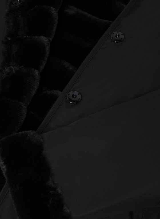 Reversible Faux Fur Coat