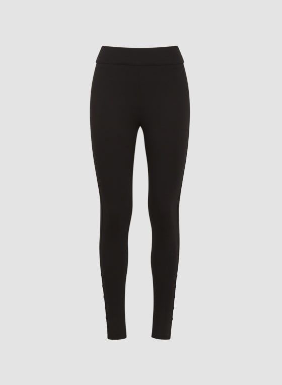 Pull-On Rivet Detail Leggings