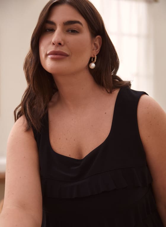 Joseph Ribkoff - Sleeveless Ruffle Top