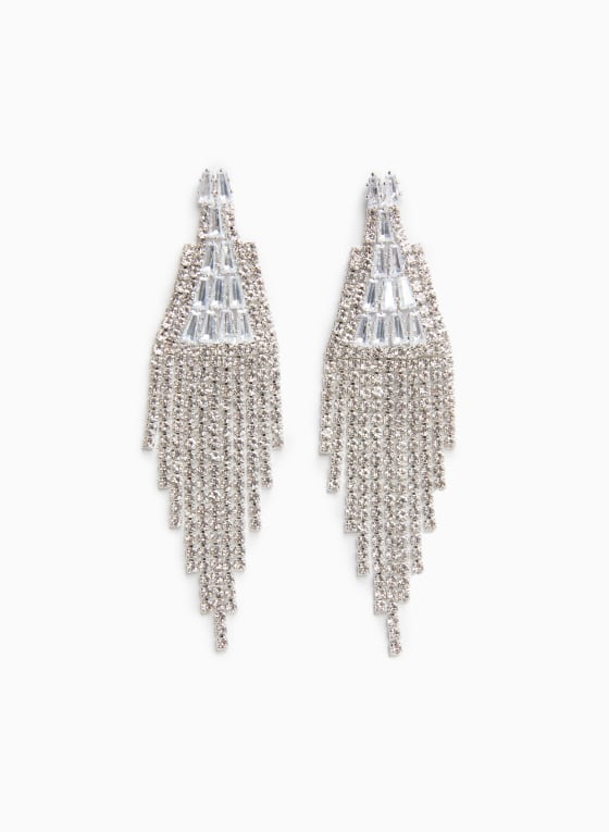 Crystal Cascade Earrings