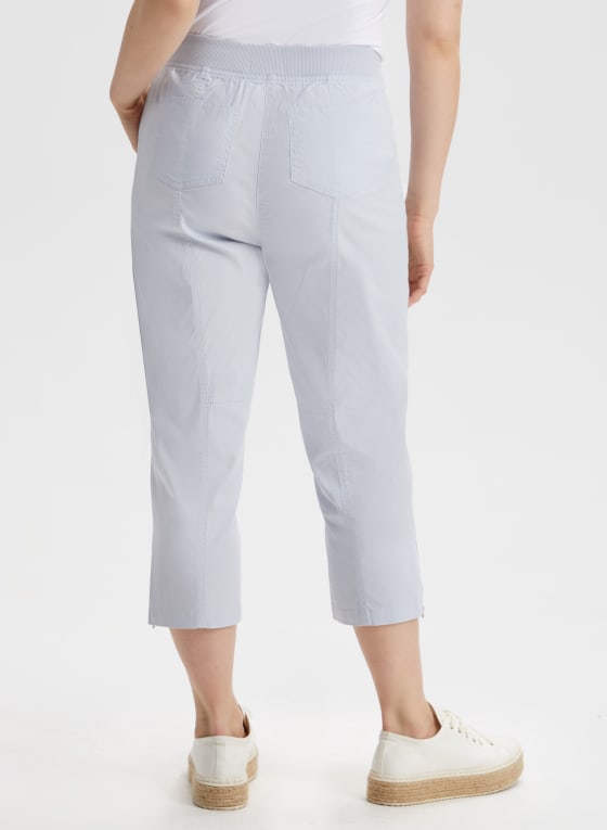 Zipper Detail Capris