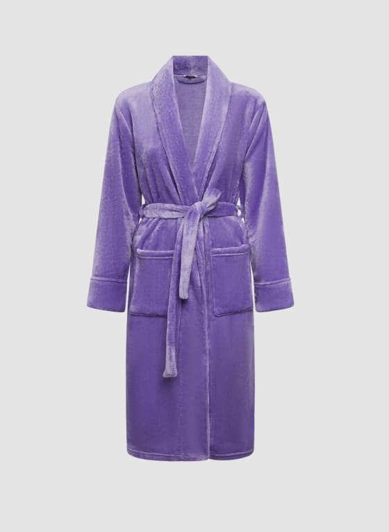 Belted Long Sleeve Robe