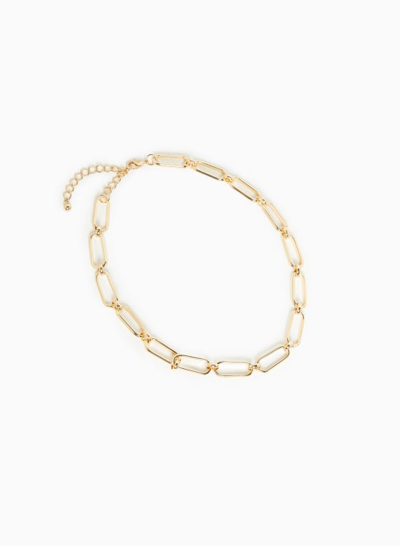 Large Chain Link Necklace