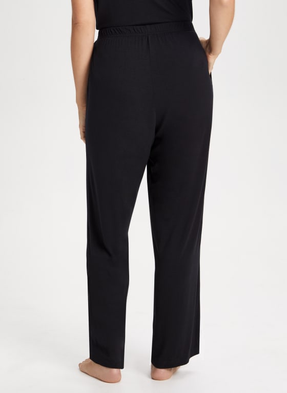 Pull-On Wide Leg Pyjama Pants