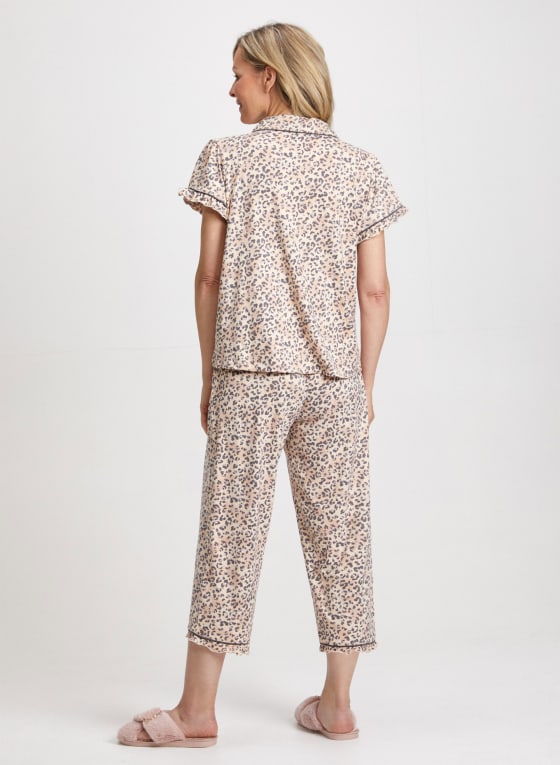 Animal Print Pyjama Set