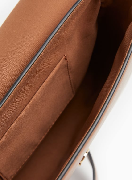 Chain Detail Saddle Bag