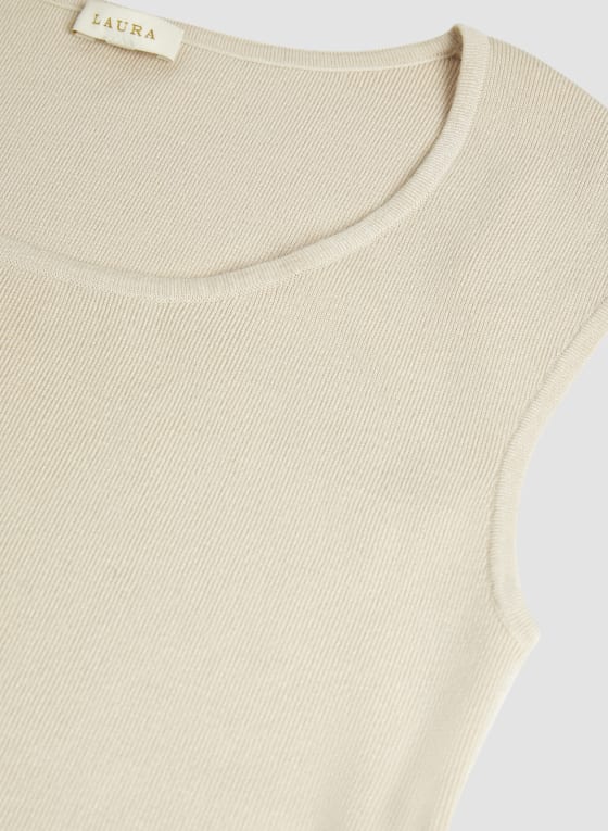 Fitted Cap Sleeve Top