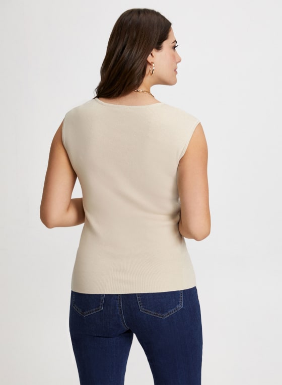 Fitted Cap Sleeve Top
