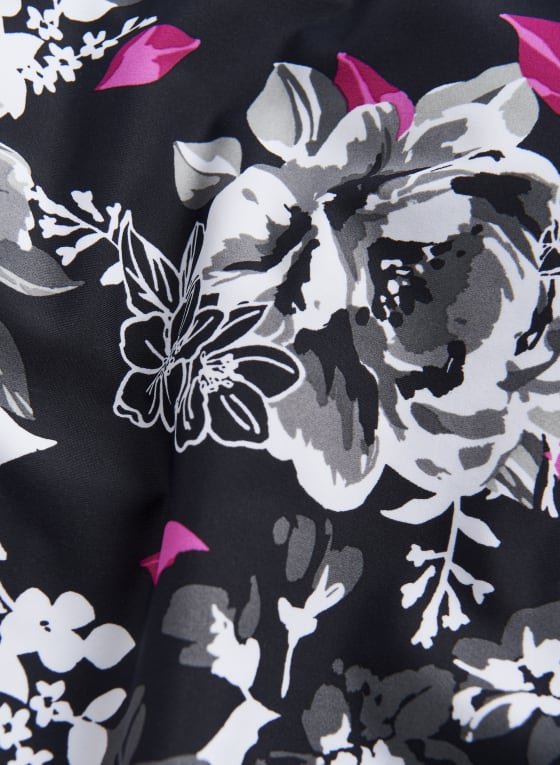 Nass-eau - Floral Print One-Piece Swimsuit