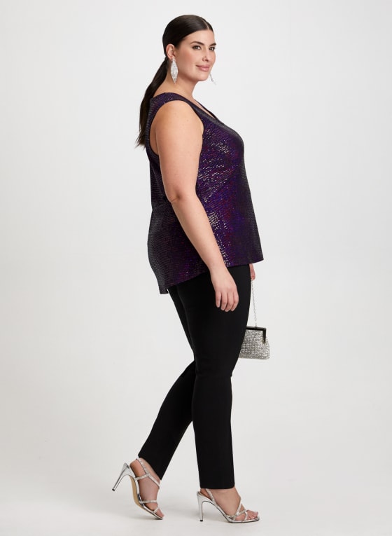 Slim Leg Pull-On Pants