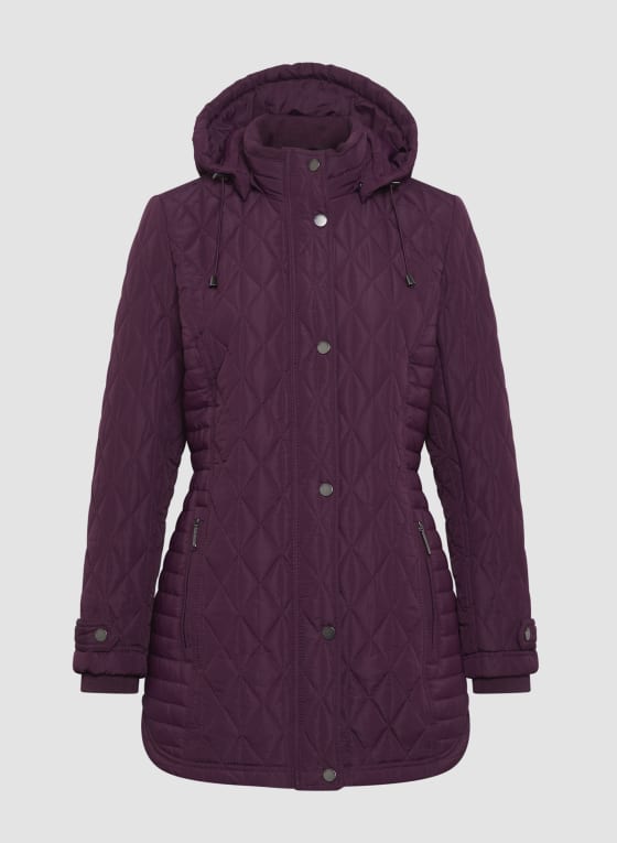 Vegan Down Quilted Coat