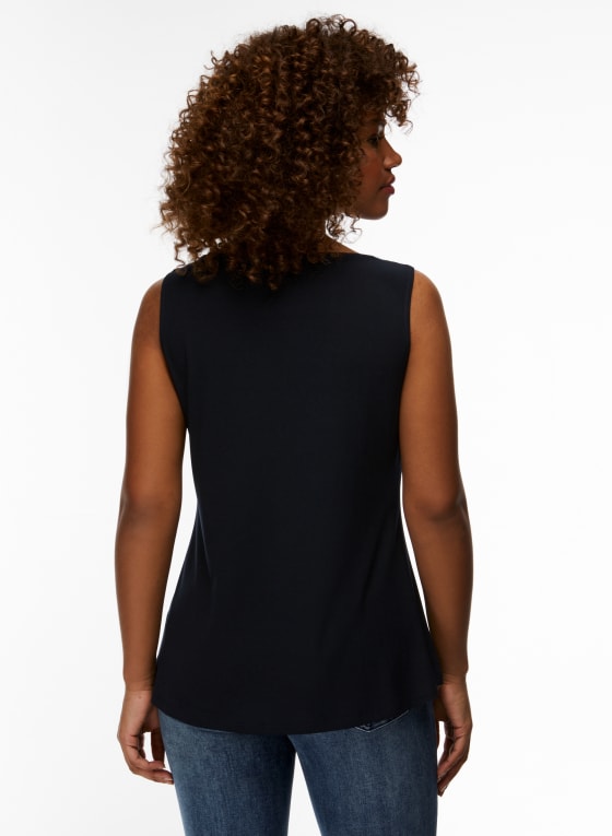 Sleeveless A-Line Top