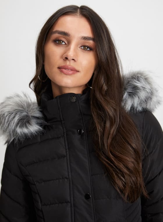 Vegan Down Quilted Coat