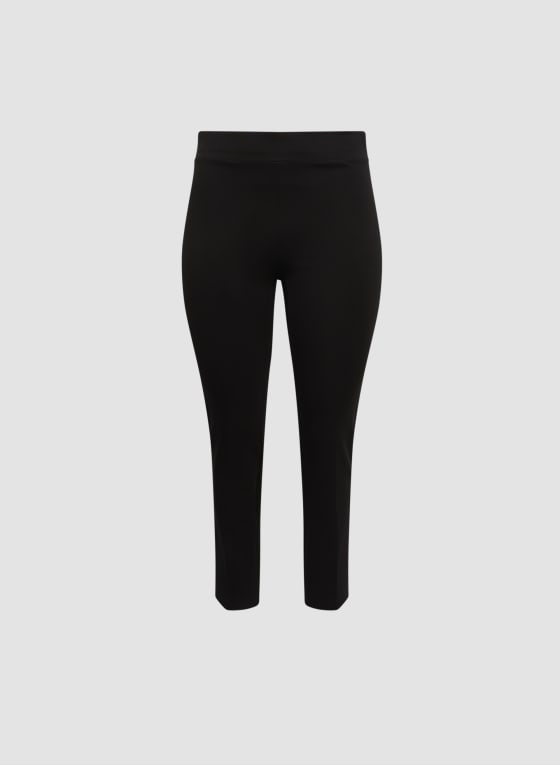 Straight Leg Pull-On Pants