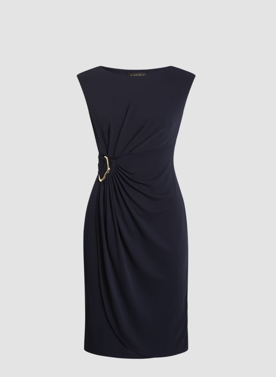 Draped Sheath Dress