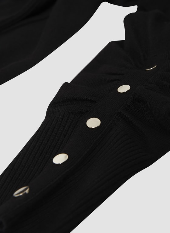 Button Detail Cardigan