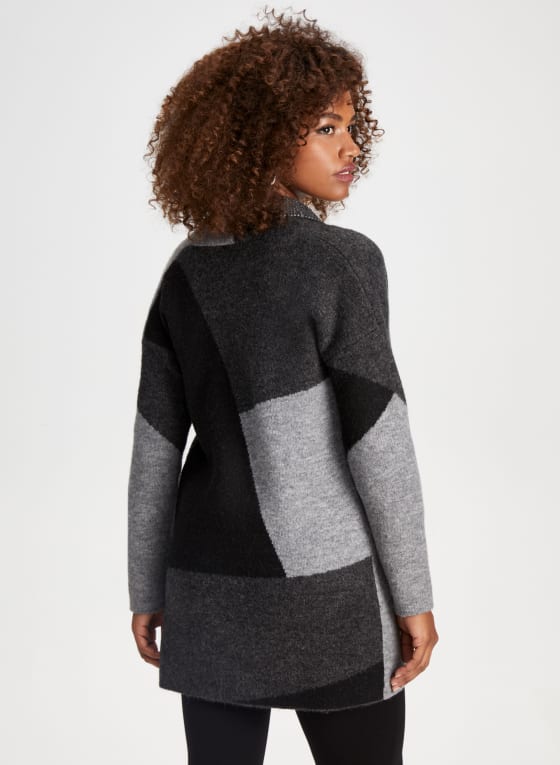 Colour Block Coatigan