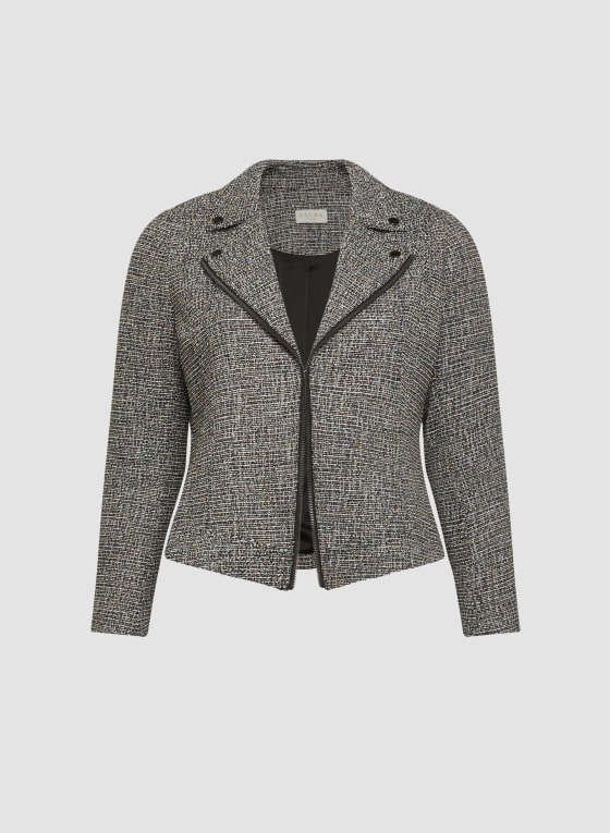 Boucle Notch Collar Jacket