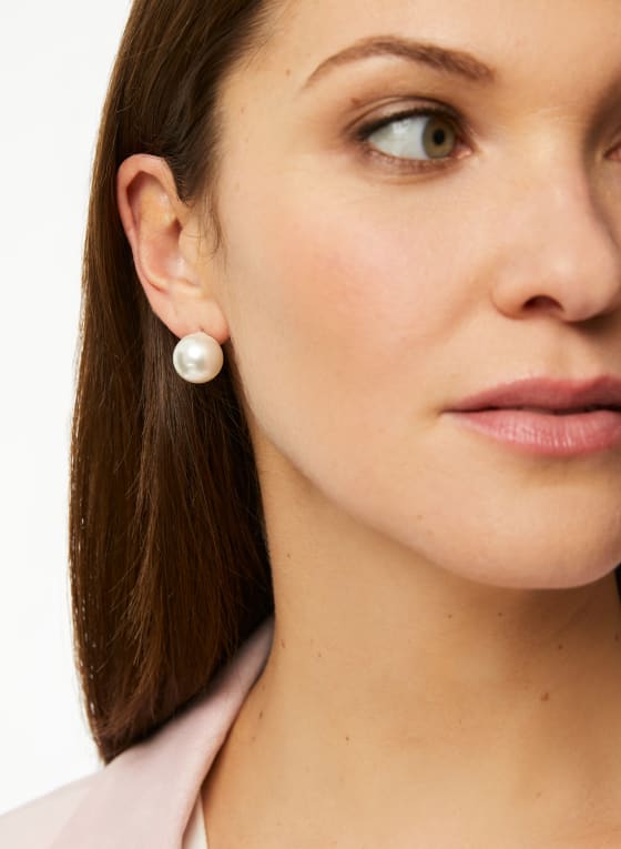 Pearl Stud Earrings