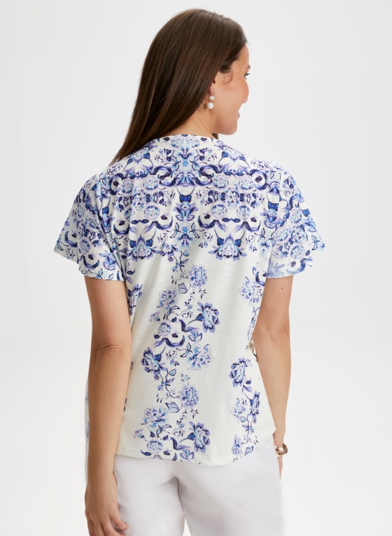 Floral Print Tee