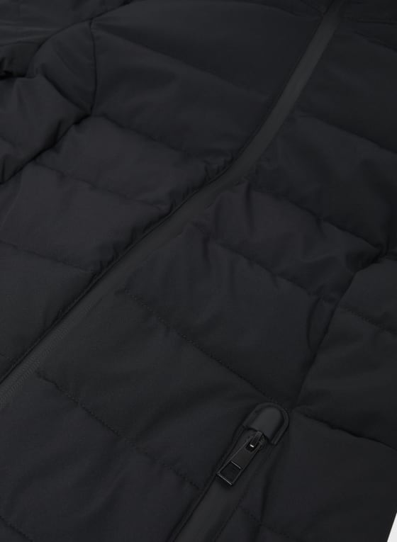 Stretch Recycled Vegan Down Coat